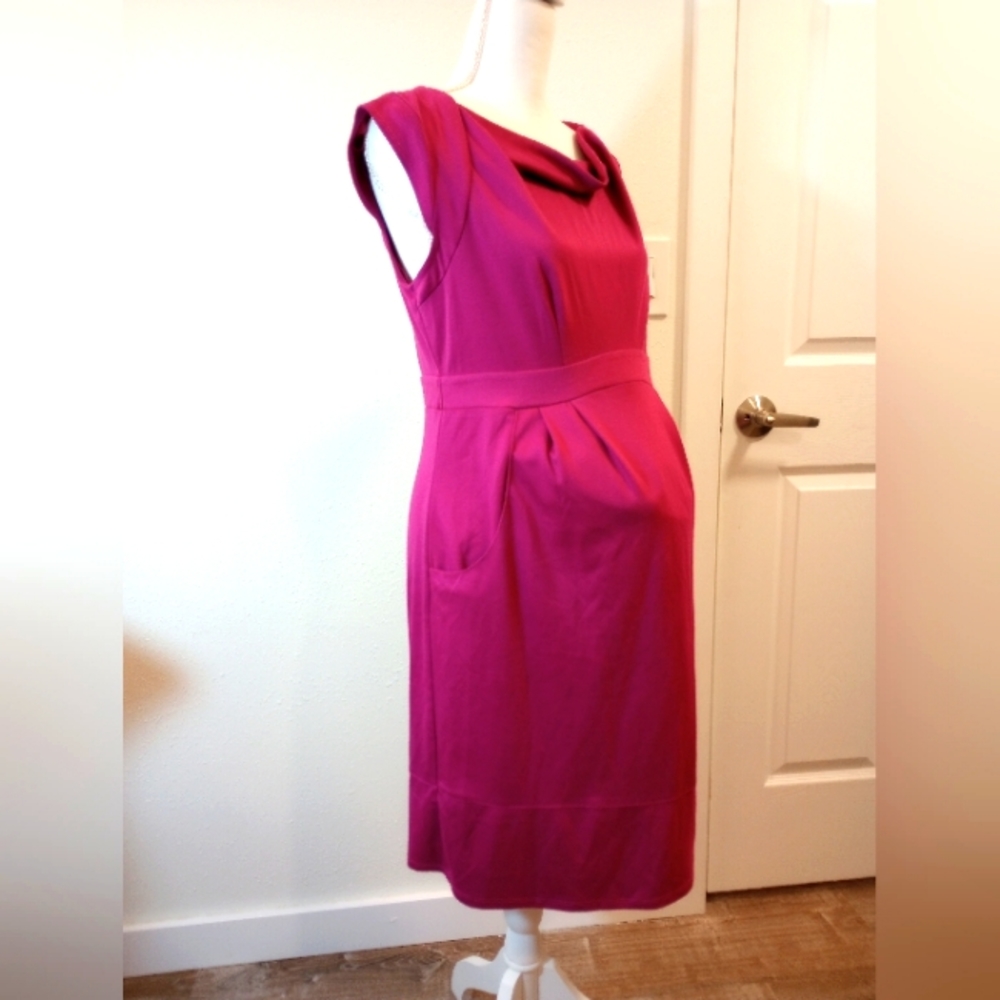 Liz Lange Maternity Fuchsia Dress, Sz S/P